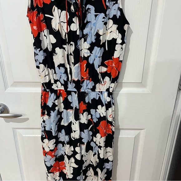 LCW Casual multicolour all over multi print floral jumpsuit size XL - Picture 5 of 13